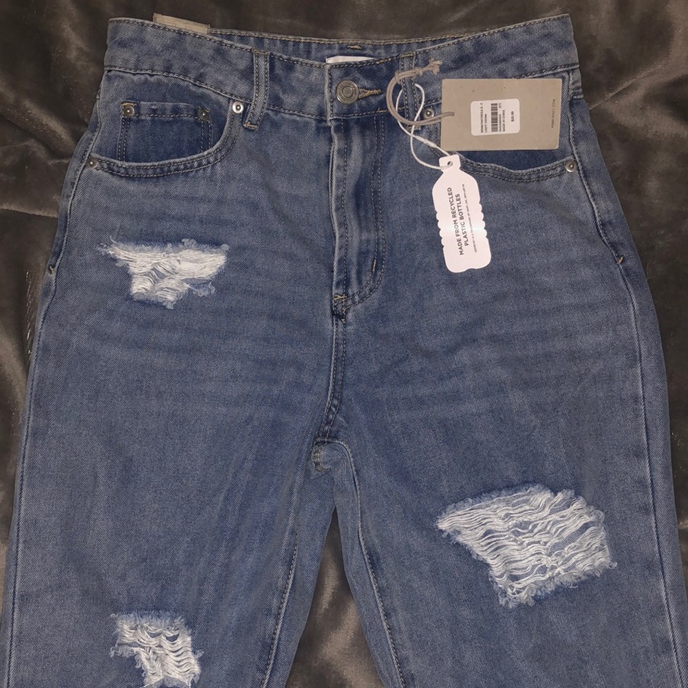 Light Denim Baggy Jeans